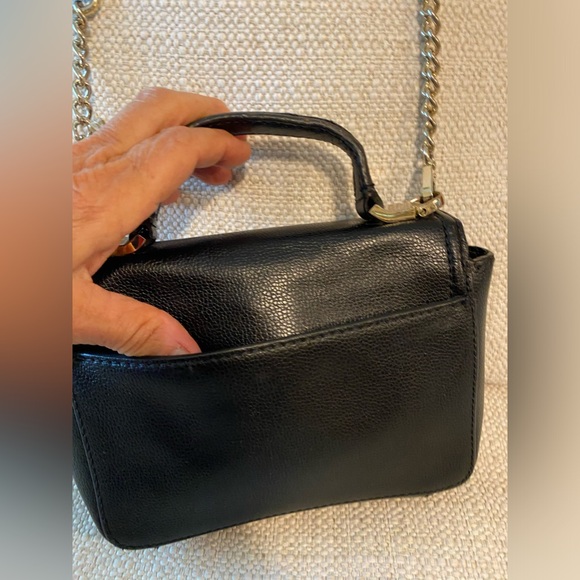 Kate Spade Black Saffiano Leather Mini Crossbody Bag good used condition - Picture 5 of 16